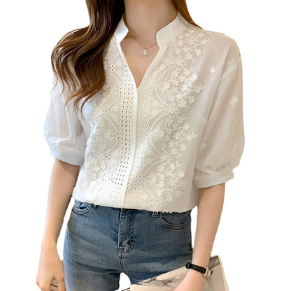 Camille – Biela Chemise Chic a Pohodlná