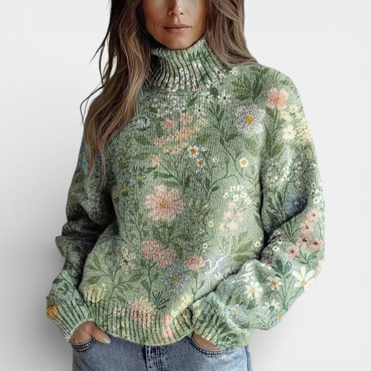 Anja – Teplý a elegantný sveter s rolákom