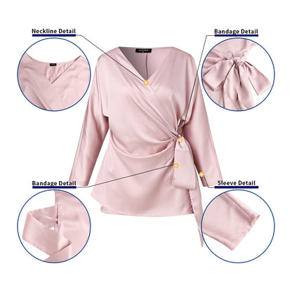 Davina - Elegantná blúzka z čistého hodvábu