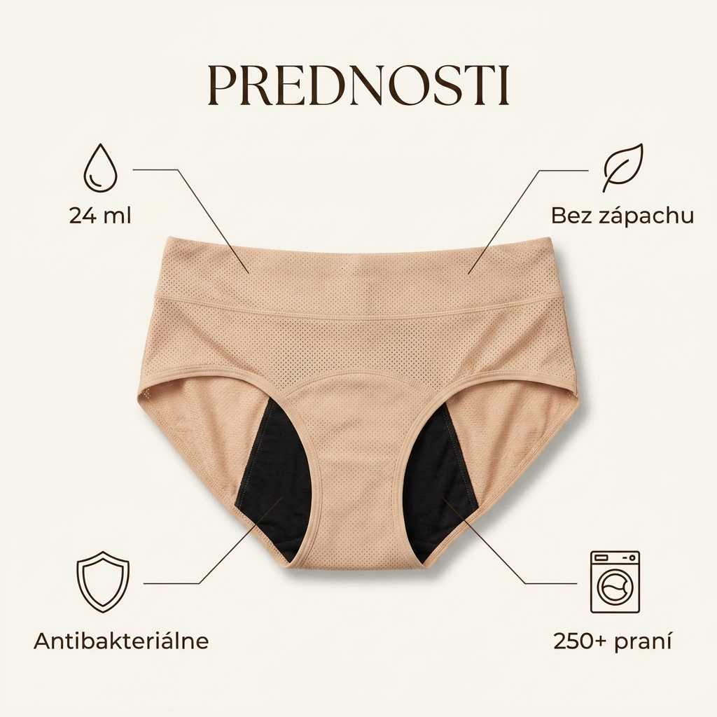 Fluxe™ – absorpčné nohavičky, ktoré nikto nespozná