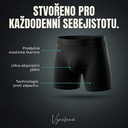 Sorex™ Absorpční Boxerky Modré - 4 ks
