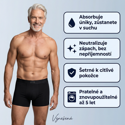 Sorex™ Absorpční Boxerky Modré - 4 ks