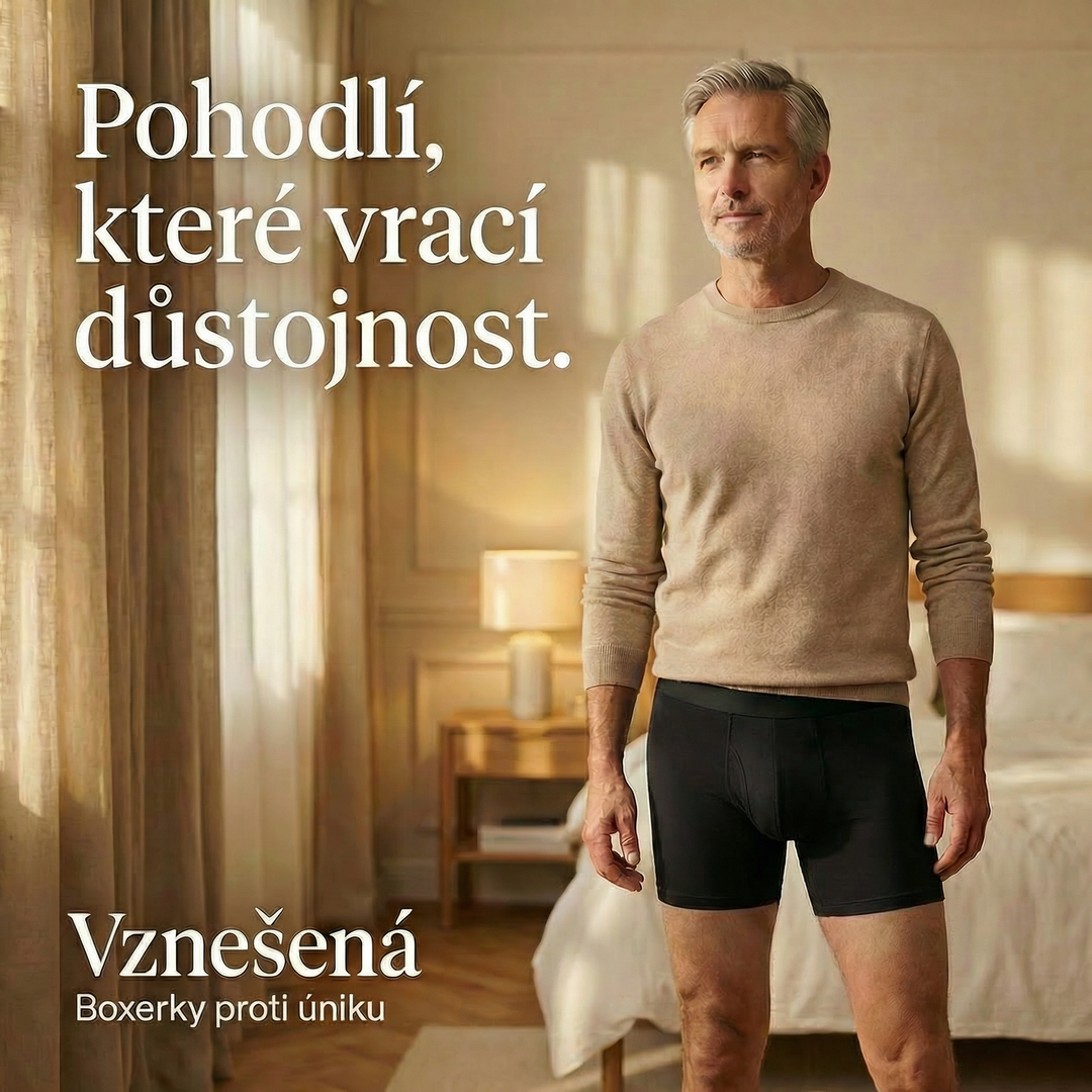 Sorex™ Absorpční Boxerky Modré - 4 ks